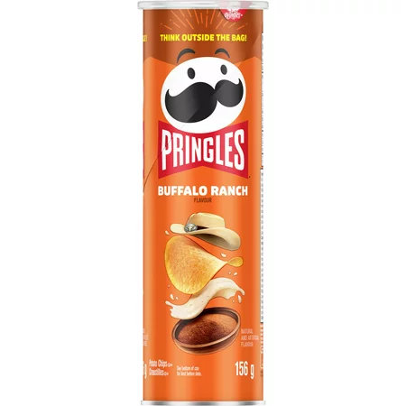 Pringles Buffalo Ranch Potato Chips 156g