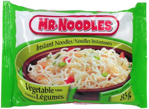 Mr. Noodles Vegetable Flavour Instant Noodles, 85g