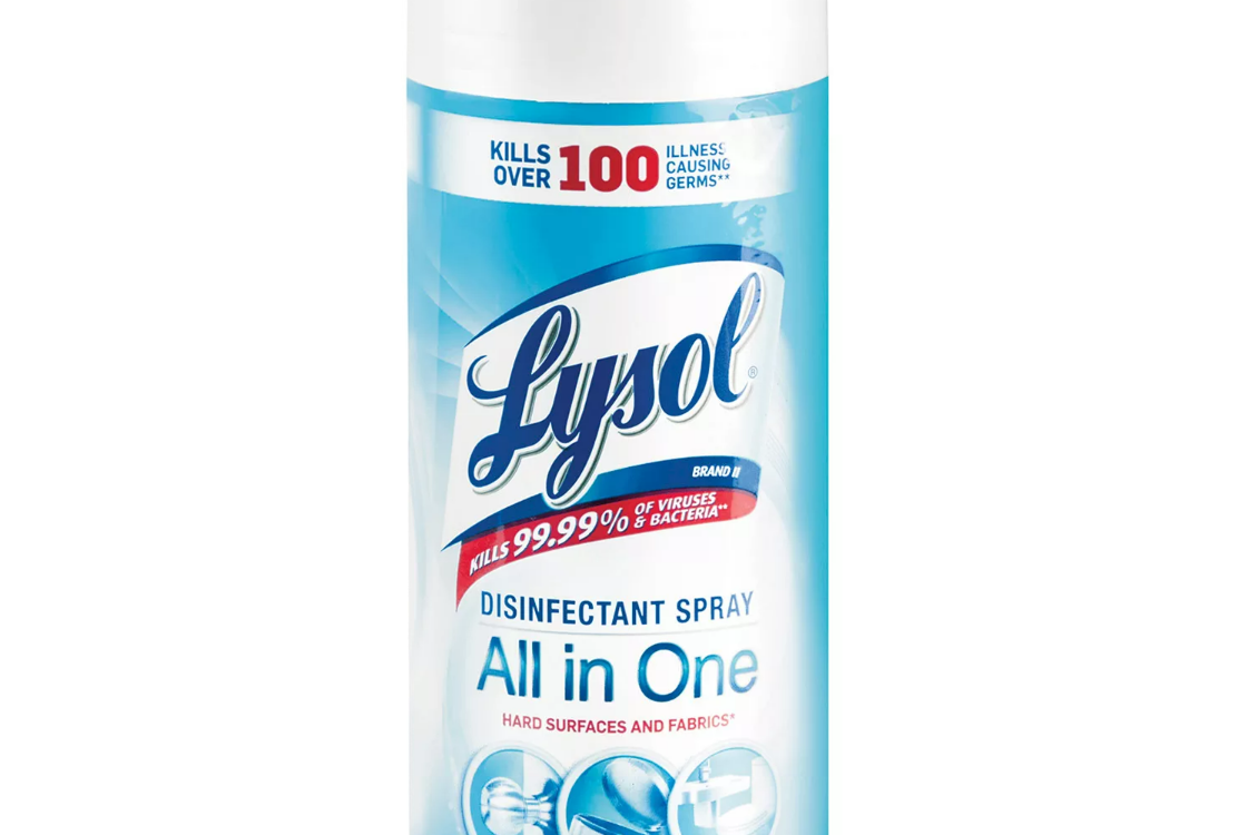 LYSOL® DISINFECTANT SPRAY - All in One To Go - Crisp Linen 539g