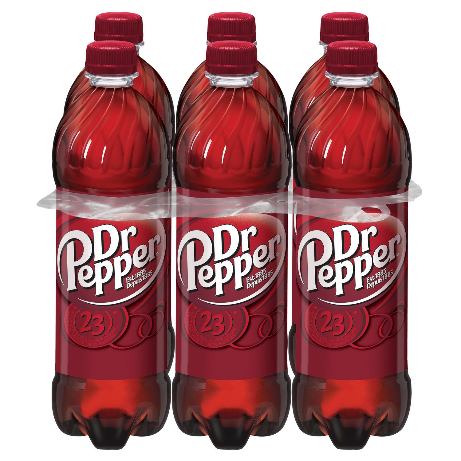 Dr. Pepper, 710ml Bottles, 6 pack