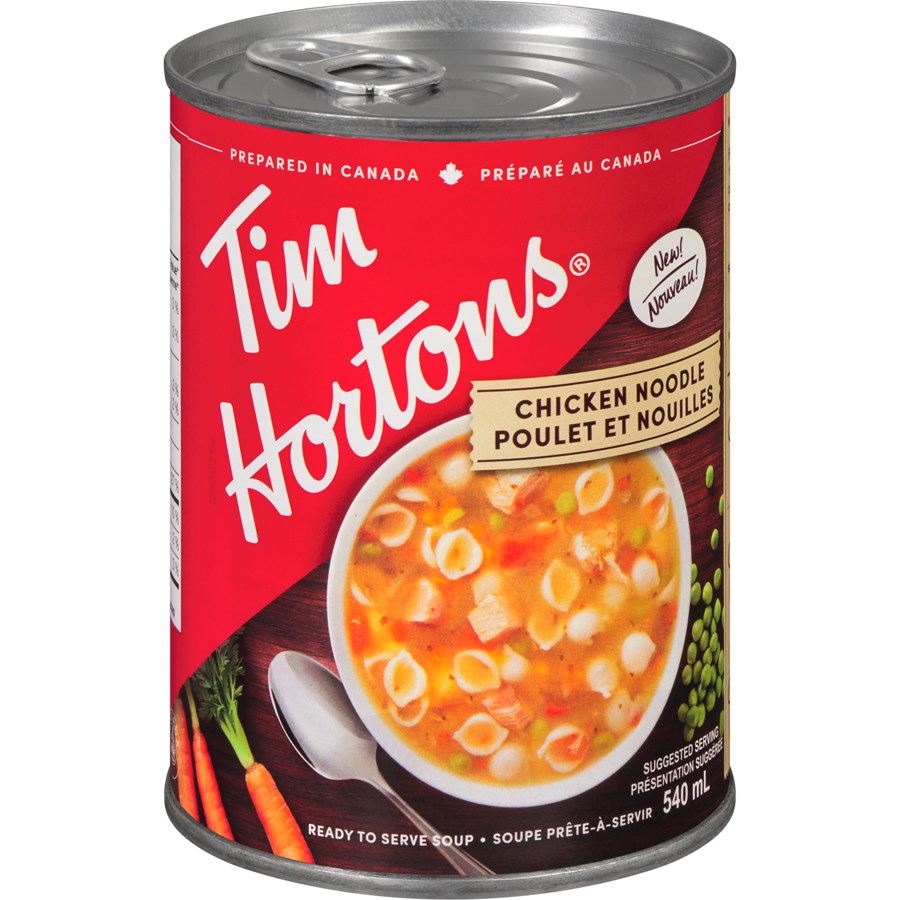 TIM HORTONS Chicken Noodle Soup, 540 mL