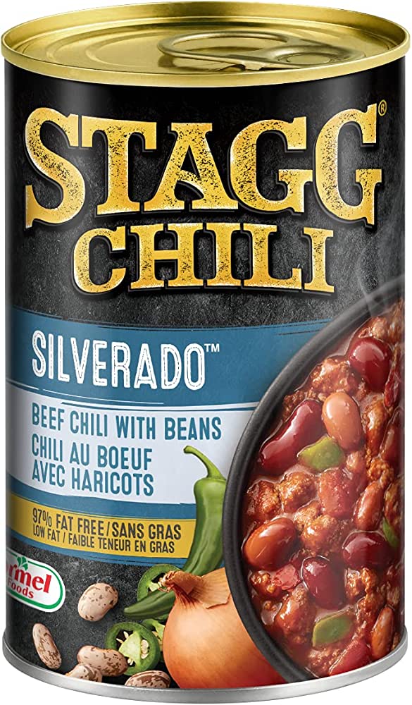 Stagg Chili Silverado Canned Beef Chili with Beans, 425g