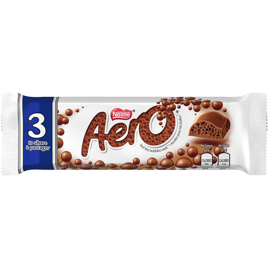 AERO® Milk Chocolate bar, 63g