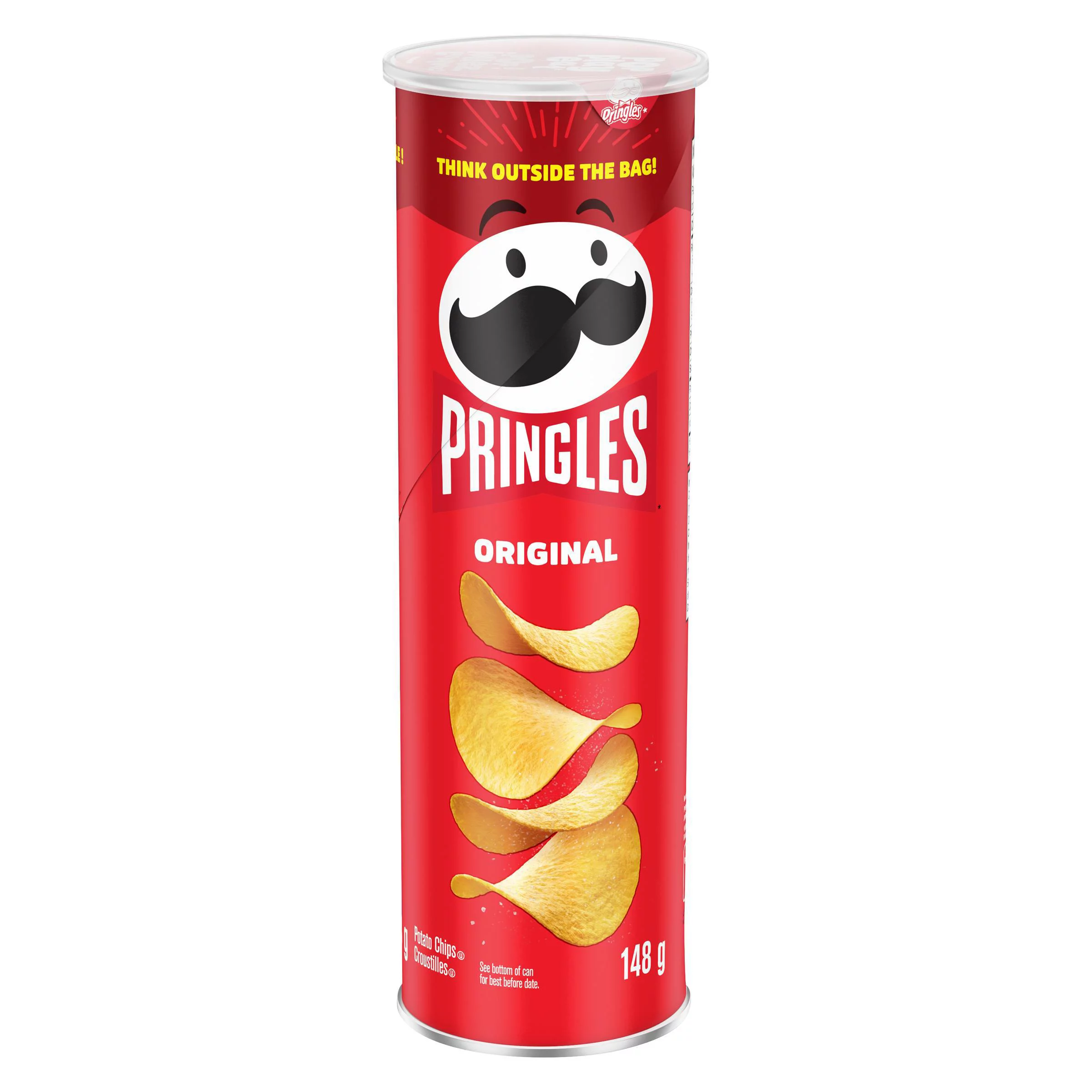 Pringles Original Potato Chips 148g
