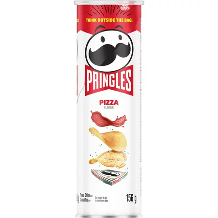 Pringles Pizza Flavour Potato Chips 156g