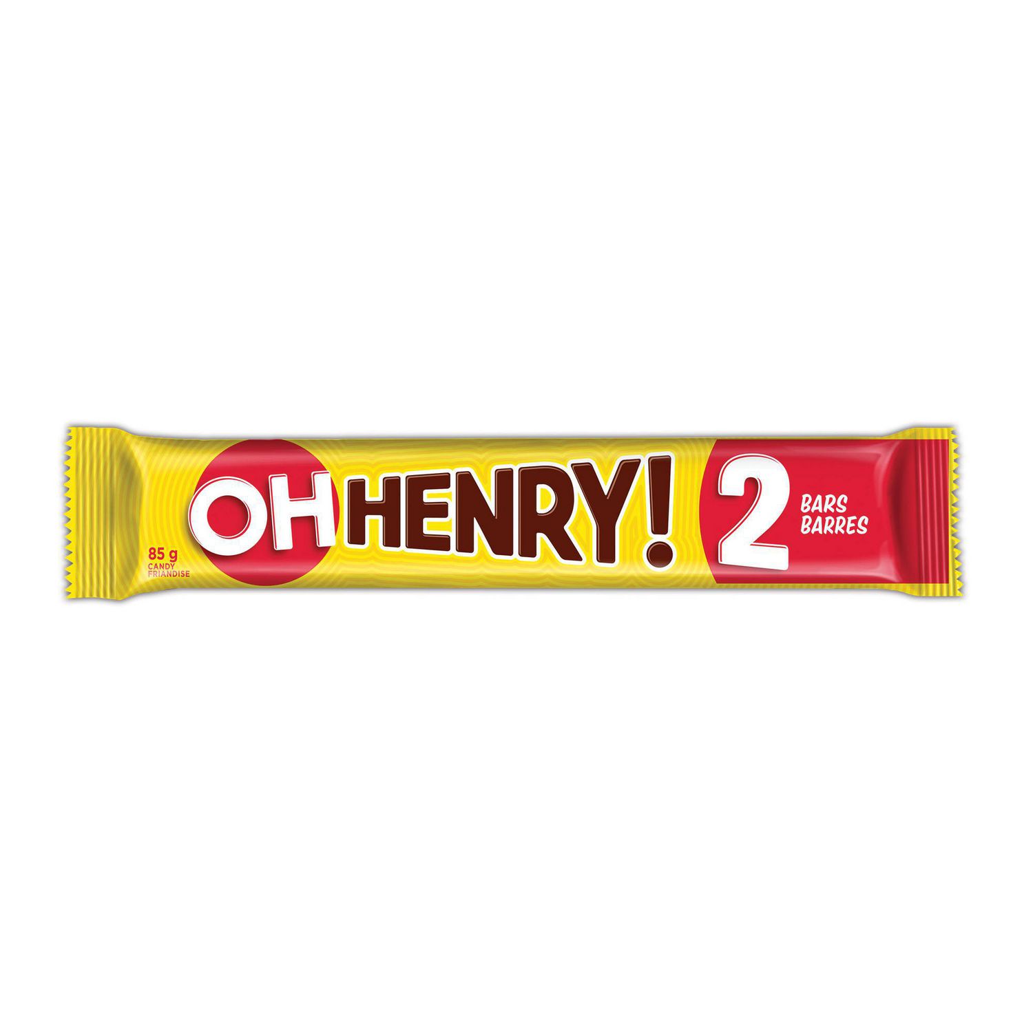 OH HENRY! Chocolate King Size Candy Bar, 85g