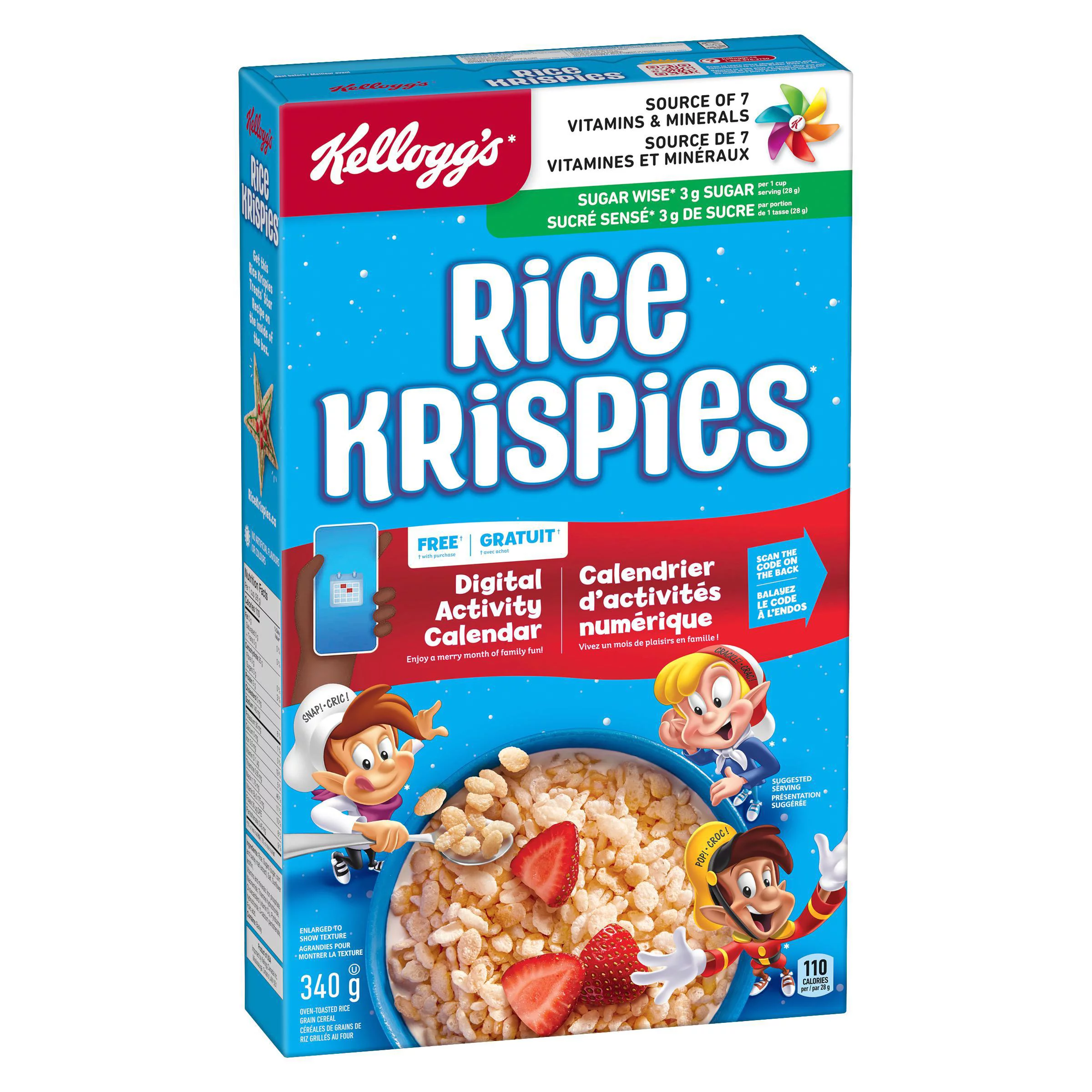 Kellogg's Rice Krispies Cereal 340g